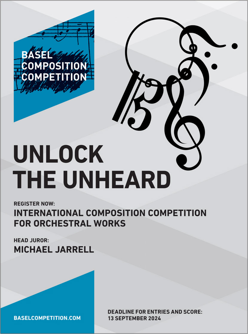 Abierto el plazo de inscripcin del Concurso Internacional de Composicin de Basilea